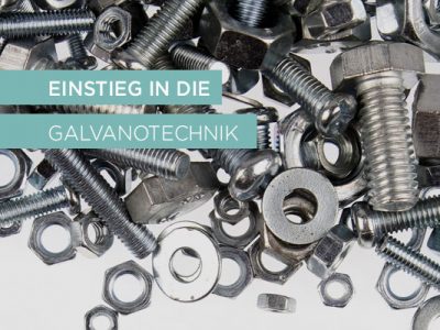 Einstieg in die Galvanotechnik